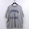 Ithaca College Crest T-Shirt Made in USA Single Stitch