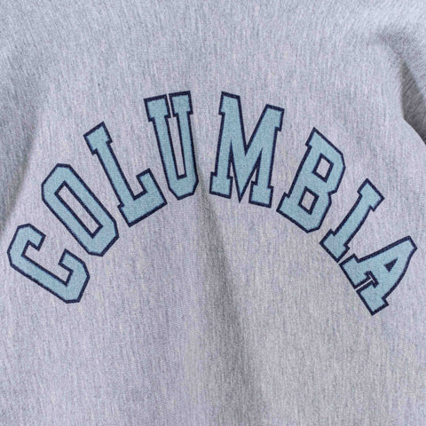 Columbia University Champion Reverse Weave Warm Up Hoodie Sweatshirt