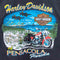 Harley Davidson Motorcycles Pensacola Florida Pocket T-Shirt