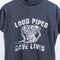 Loud Pipes Save Lives Motorcycle Biker T-Shirt Coyote Pass