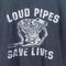 Loud Pipes Save Lives Motorcycle Biker T-Shirt Coyote Pass