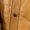 Rocawear Monogram Leather Bomber Jacket Faux Fur Trim