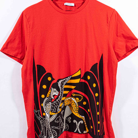 Versace Collection Cat Big Print T-Shirt
