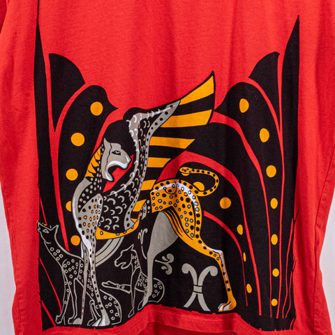 Versace Collection Cat Big Print T-Shirt