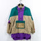 NIKE Swoosh Mesh Pocket Pullover Windbreaker Color Block Gorpcore