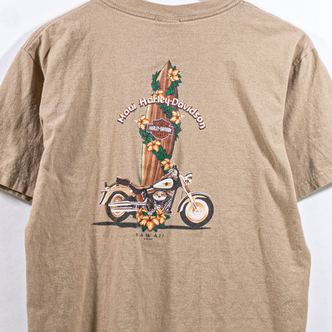 Harley Davidson Motorcycles Maui Hawaii T-Shirt Surfboard