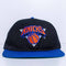 New York Knicks NBA Snapback Hat AJD Basketball Green Brim