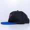 New York Knicks NBA Snapback Hat AJD Basketball Green Brim