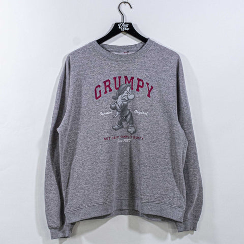 Disney Grump Sweatshirt Snow White Not Happy Simply Grumpy