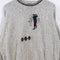 Golf Embroidered Knit Sweater Carmel