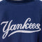 NIKE New York Yankees Zip Hoodie Sweatshirt Swoosh MLB Baseball Distressed