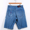 FUBU Cargo Jean Shorts Jorts Baggy Hip Hop