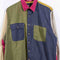 Color Block Button Shirt Twickers Kenneth Gordon