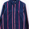 Wrangler Brushpopper Striped Western Button Shirt X-Long Tails