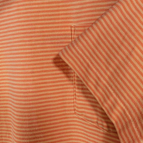 LL Bean Striped Pocket T-Shirt Made in USA