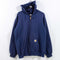 Carhartt Patch Logo Zip Hoodie Sweatshirt Sun Faded Workwear