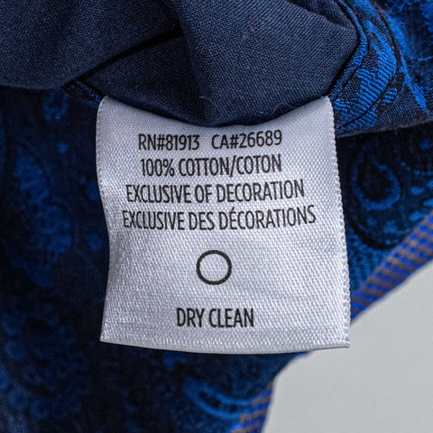 Robert Graham Limited Edition Shirt Embroidered Flip Cuff