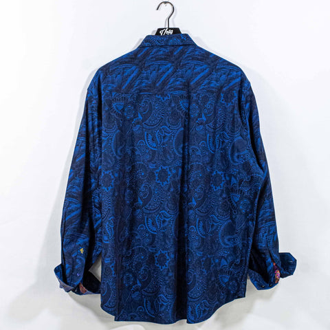 Robert Graham Limited Edition Shirt Embroidered Flip Cuff