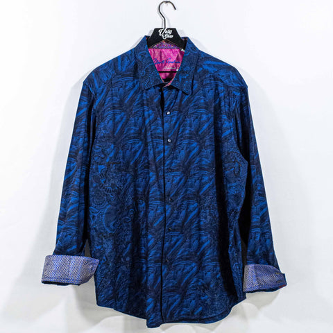 Robert Graham Limited Edition Shirt Embroidered Flip Cuff