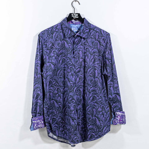 Robert Graham Button Shirt Flip Cuff Cicero Garland