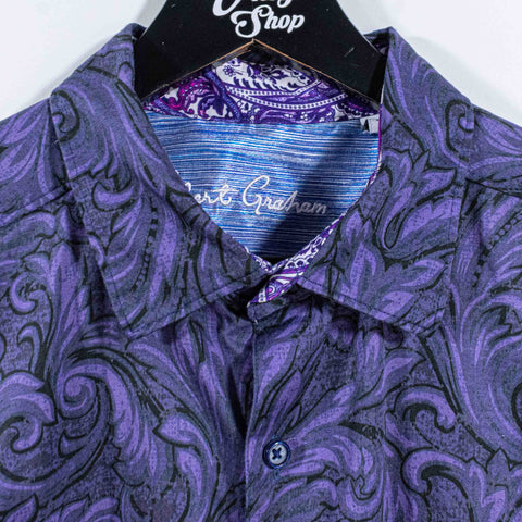 Robert Graham Button Shirt Flip Cuff Cicero Garland