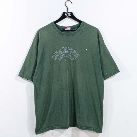 Champion Authentic Sun Faded T-Shirt Spell Out