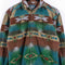 Woolrich Aztec Southwestern Print Flannel Shirt Made in USA