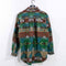 Woolrich Aztec Southwestern Print Flannel Shirt Made in USA