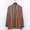 Missoni Button Up Shirt All Over Print Striped Made In Italy