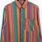 Missoni Button Up Shirt All Over Print Striped Made In Italy