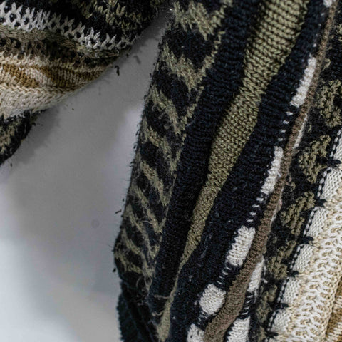 Textured Hip Hop Biggie Style Knit Sweater