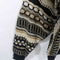 Walker Wear Textured Hip Hop Biggie Style Knit Sweater