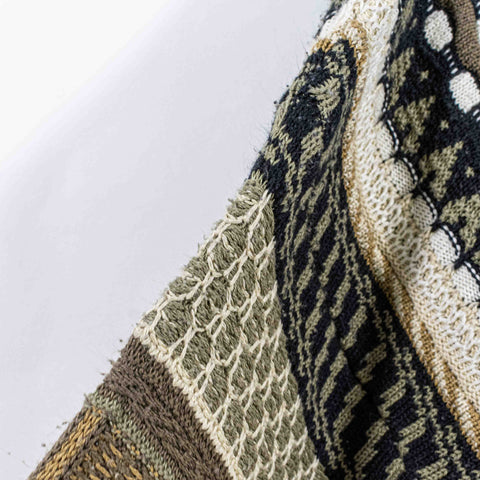 Textured Hip Hop Biggie Style Knit Sweater