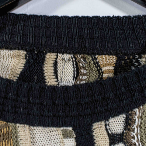 Textured Hip Hop Biggie Style Knit Sweater