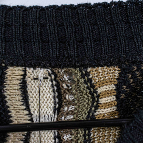 Textured Hip Hop Biggie Style Knit Sweater