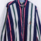 Paco Striped Multicolor Button Down Shirt Crest