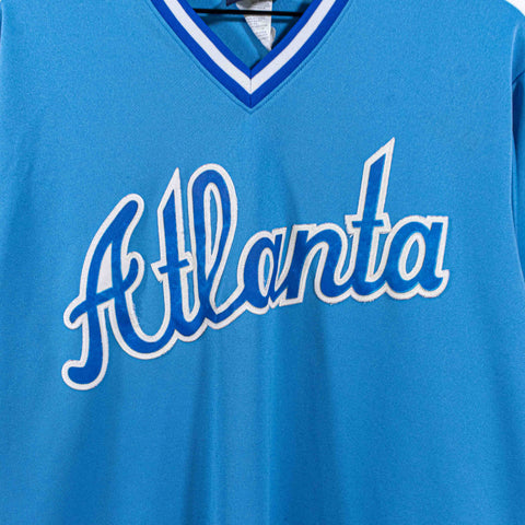 Atlanta Braves Retro Jersey Majestic Cooperstown Collection 80s Throwback
