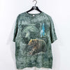 Bear Nature Waterfall AOP T-Shirt