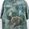 Bear Nature Waterfall AOP T-Shirt