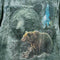 Bear Nature Waterfall AOP T-Shirt