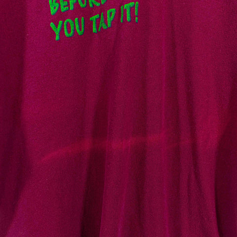 Cap It Before You Tap It Abercrombie & Fitch T-Shirt Sex Joke