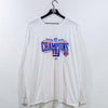 New York Giants Super Bowl XLII Champions T-Shirt Reebok Longsleeve