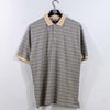 GANT Diamond Striped Textured Polo Shirt