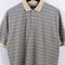 GANT Diamond Striped Textured Polo Shirt