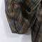 Tommy Hilfiger Plaid Waxed Chore Jacket Corduroy Collar Made in England