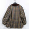 Tommy Hilfiger Plaid Waxed Chore Jacket Corduroy Collar Made in England