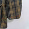 Tommy Hilfiger Plaid Waxed Chore Jacket Corduroy Collar Made in England