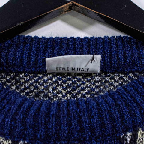 Moda Active Modern Art AOP Knit Sweater