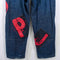 Pepe Jeans Patchwork Printed Jeans Hip Hop Baggy