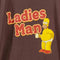 Homer Simpson Ladies Man T-Shirt Joke Funny